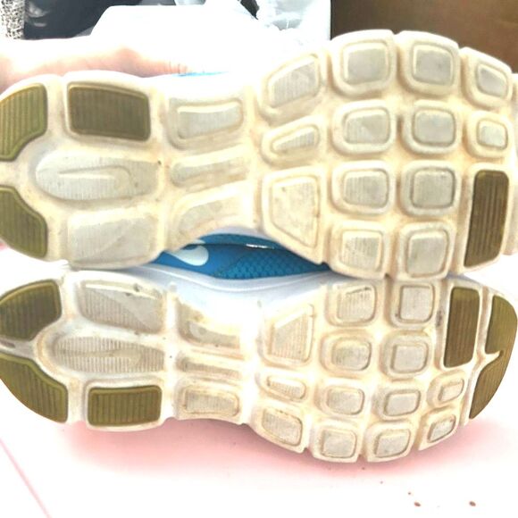 Nike Flex Experience Sneakers Womens US 8 Blue Lace Running Gym Workout Shoes - Picture 9 of 9